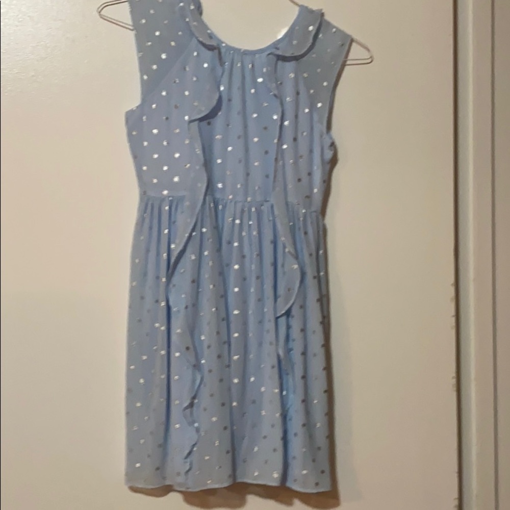 Girls light blue dress
